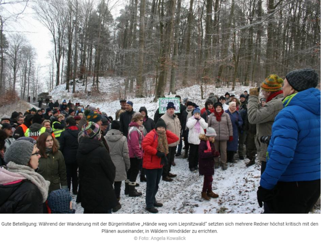 Winterwanderung Lanke