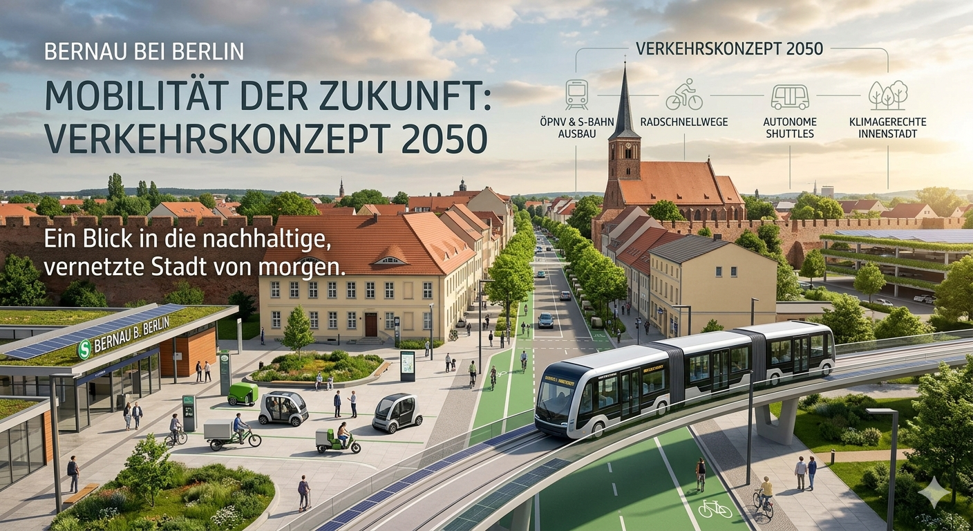 Mobilitätskonzept für Bernau bei Berlin 2050 (ki-generiert)